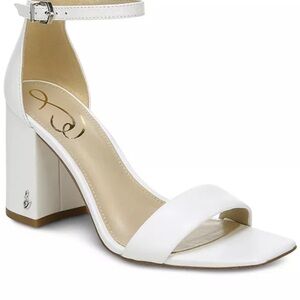 Sam Edelman Daniella White Heels
